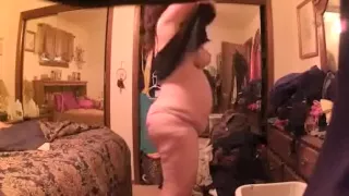 Wife Getting Dressed