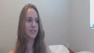 Horny Blonde Babe Fingering Pussy on Cam