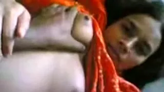 Red Shalwar Kameez Girl