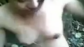 indian gf outdoor blowjob 