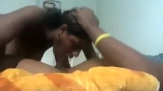 Dark Skin Young Girl Blowjob