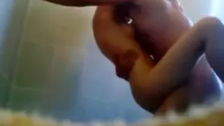 Young Couple Sex In Shower