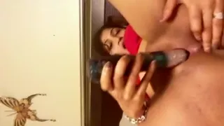Namita With Vibrating Dildo