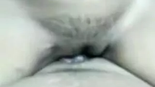 Young Wife Riding On Cock