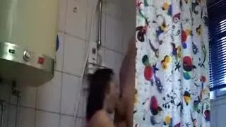 Blowjob In Shower