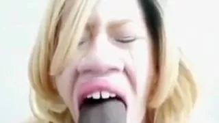 Albino Thot Sloppy Wet Deepthroat Bbc