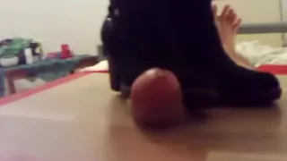 Amateur Pov - Very Cruel Heels Boots Crushing Stomping Cock And Balls