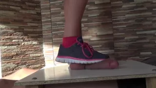 Compilation Cock And Balls Under Sneakers On Cockbox