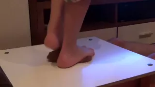 Sexy Feet Trample On Cock And Balls