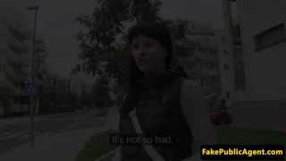 outside banged picked up amateur gets spunked