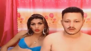 Horny Couple Tranny Babe Anal Sex