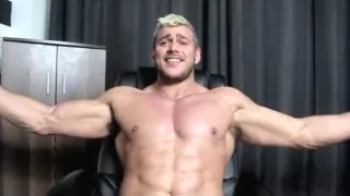 using pre-cum as lube during a jerk session berfore work