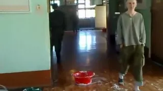 Bored and sexy guys in the army