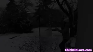 Beautiful euro lezbo muffdiving gfs wet box