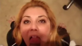 19yr old Priscilla is a young thick Latina. Gets used for a blowjob on cam