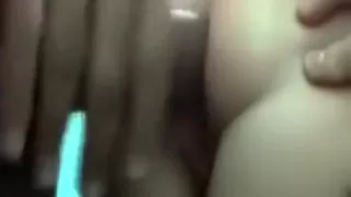 brunette fucking in stairs anal