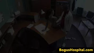 schlongsucking euro patient cumsprayed on butt