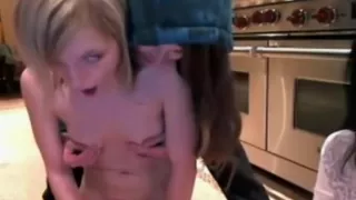 Teen Girl Riding A Sybian