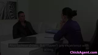 dame casting agent doggystyled until jizz