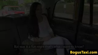 Pussylicked taxi british nailed ontop car bonnet