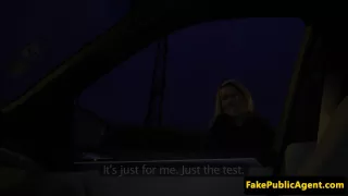 Pickedup european amateur rammed in the car pov