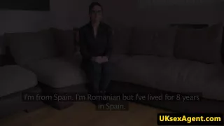 european interview amateur jizzed over specs