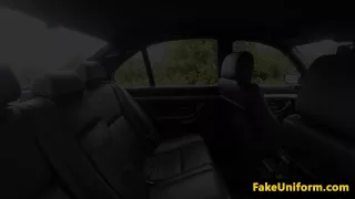 Pulled ginger student cumswallows cop pov