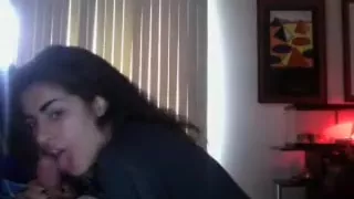 Horny amateur Couple, Blowjob adult scene