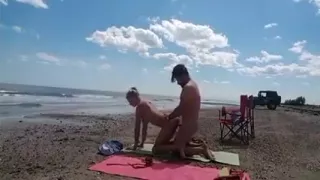 In Kalifornien am Strand bumsen