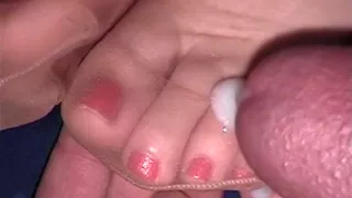 Hottest homemade Cumshot, Foot Fetish adult video