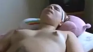 Lesbian Girls Licking and Toying