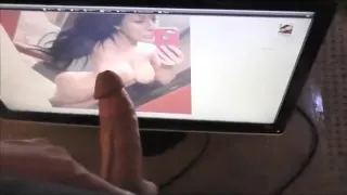 Big Cock Gushes Massive Cumshot for Chilean Goddess