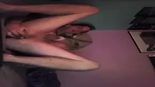 Fucking my asshole until I cum with a fake pussy