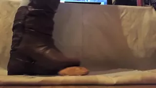 Brown Boot Croissant Crush