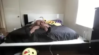 Beating that pussy up n different ways before she go to work