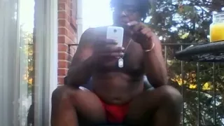 Red Compression short boxer briefs