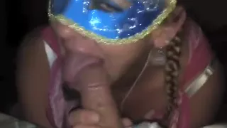 Sexy Blue Mask BJ