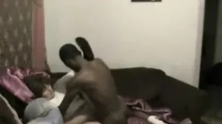 Chubby Wife Enjoying Black Meat