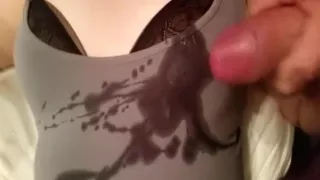 Man Cums Over Her Woman'S Top