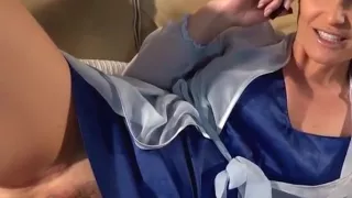 Creampie While On Phone