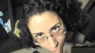 Vigorously Sucking My Cock