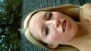 Rooftop Masturbation