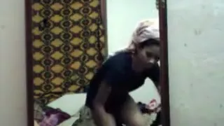 Desi Girl Pinku Record Her Dress Change After Bath For Bf