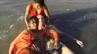 Two Indian Call Girls Enjoying White Meat At Beach In India Singing Hindi Song Too