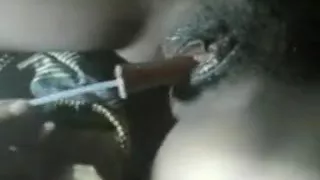 incerting sweet choklate for eating mallu girlfriend  pussy