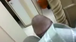 Desi Maid Clean Floor In Between Give Hj To Owner