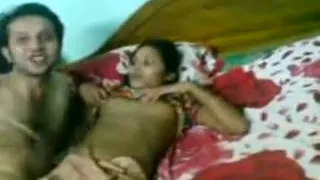 Desi Prostitute With Her Client