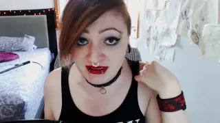 WreckMyShit - Smoking Hot Dominant Tranny Tells You To Do As She Says!