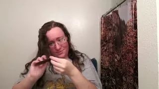 Hair Journal: Combing Long Curly Strawberry Blonde Hair - Week 10 (ASMR)