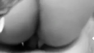 Hitting it from behind in bathroom